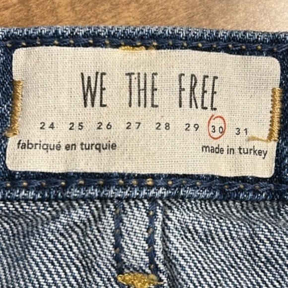 We The Free Denim Mini Skirt Women 30 – OB826306 Distressed Button Fly        
F - Picture 6 of 14